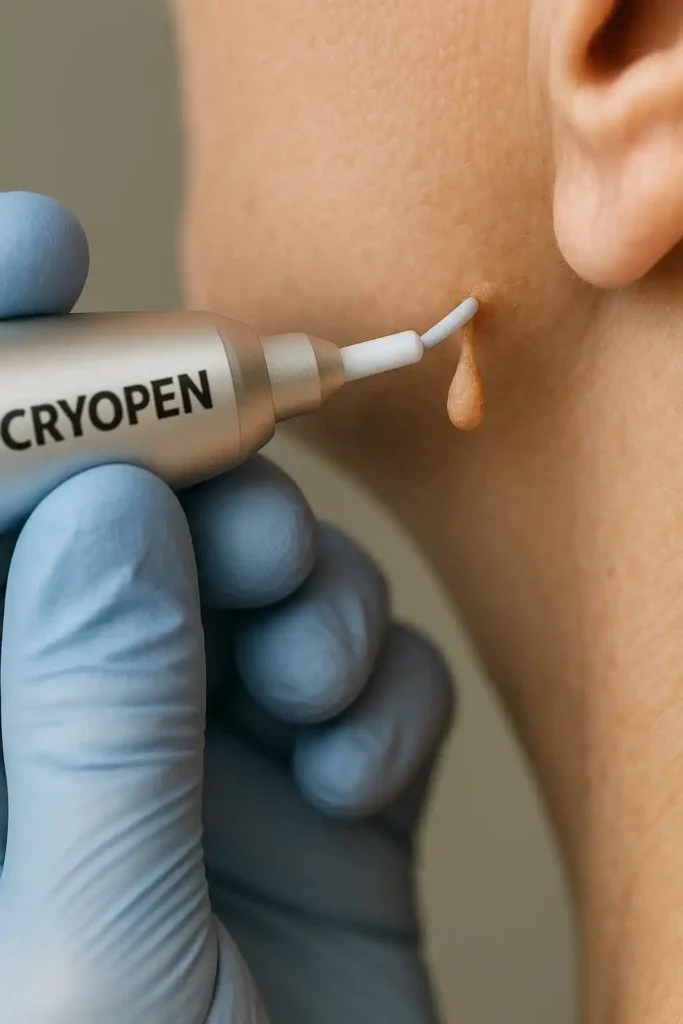 Cryopen for skin tags removal Taunton speak to our team today!