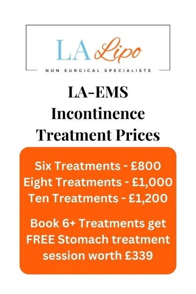 LA-EMS Incontinence Treatment Prices Taunton