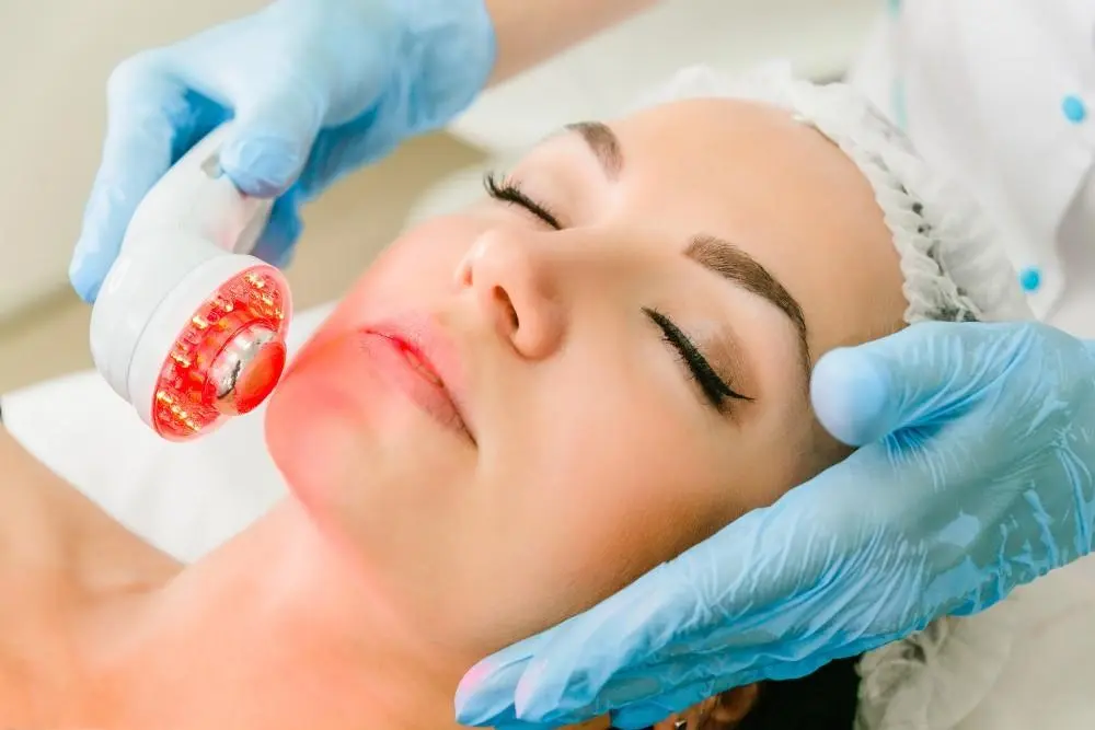 woman having non-surgical Morph8 treatment Taunton