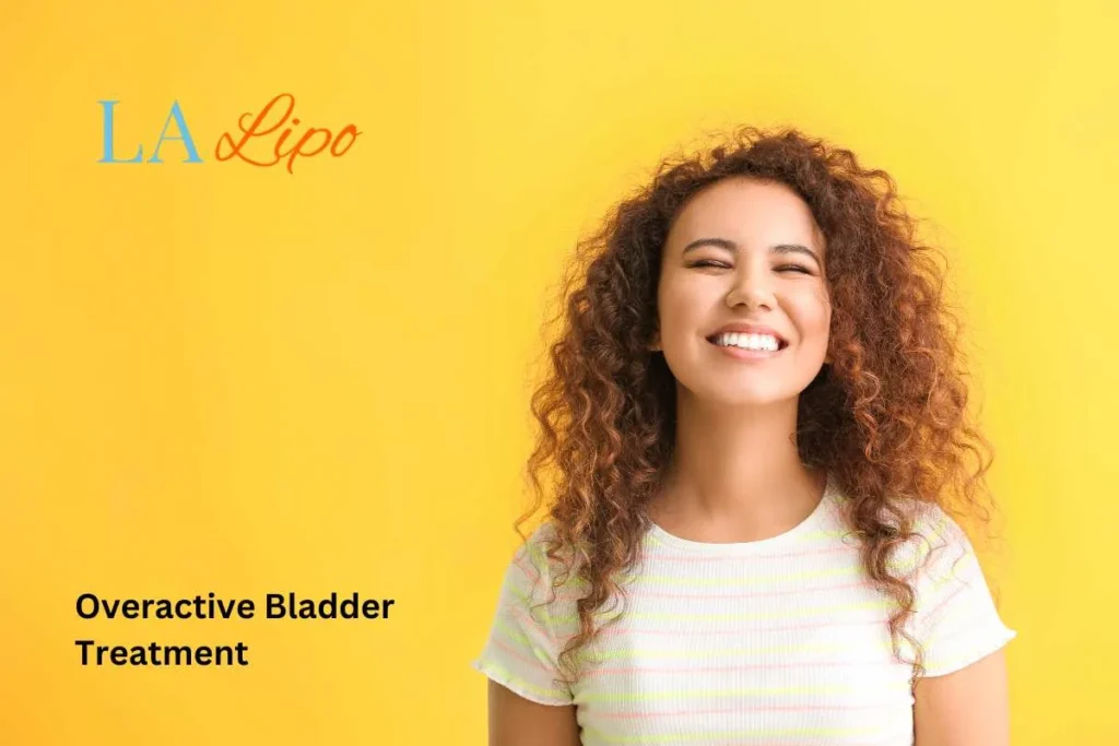 woman smiling about overactive bladder treatment Taunton solutions