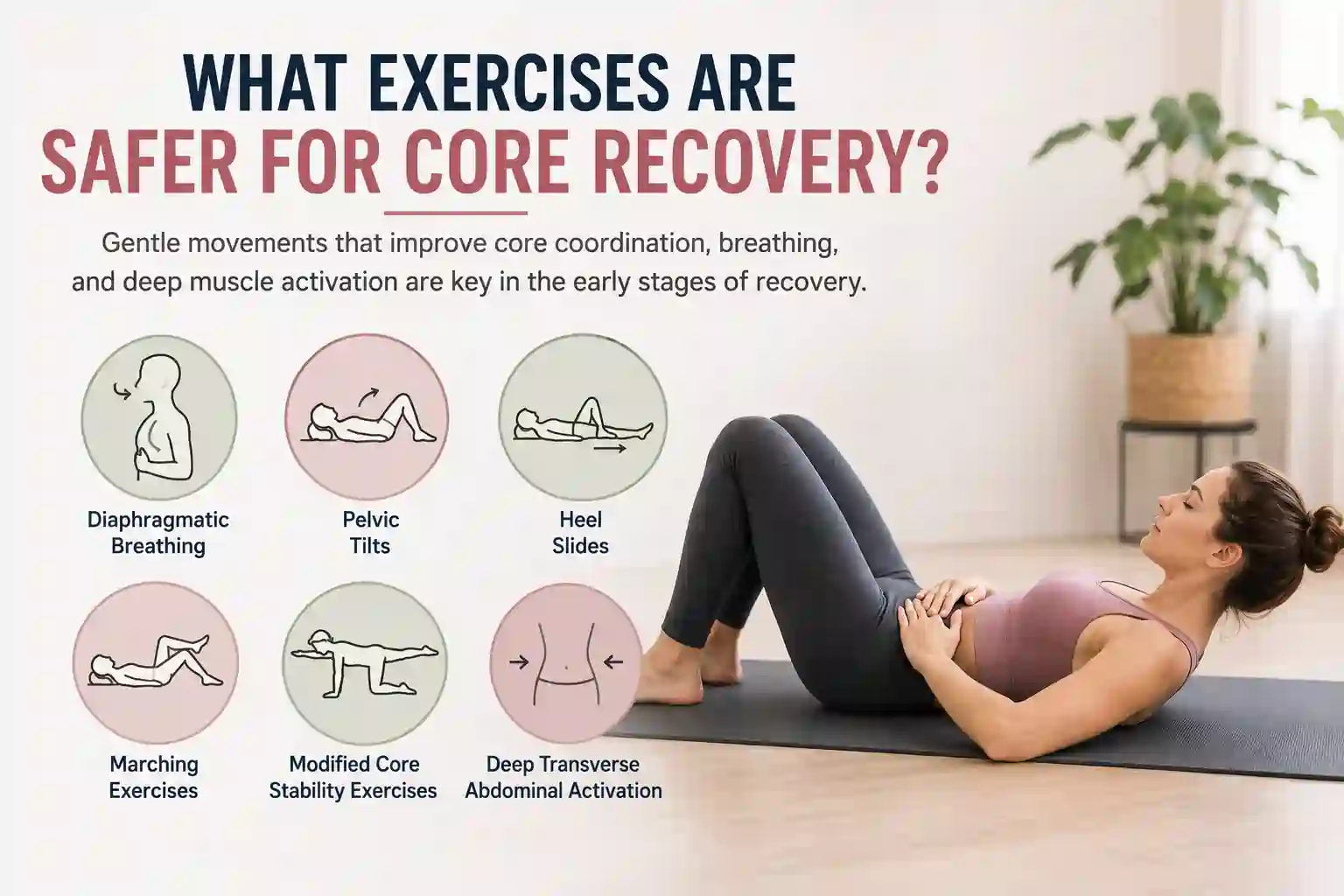 What Exercises Are Safer for Core Recovery Taunton
