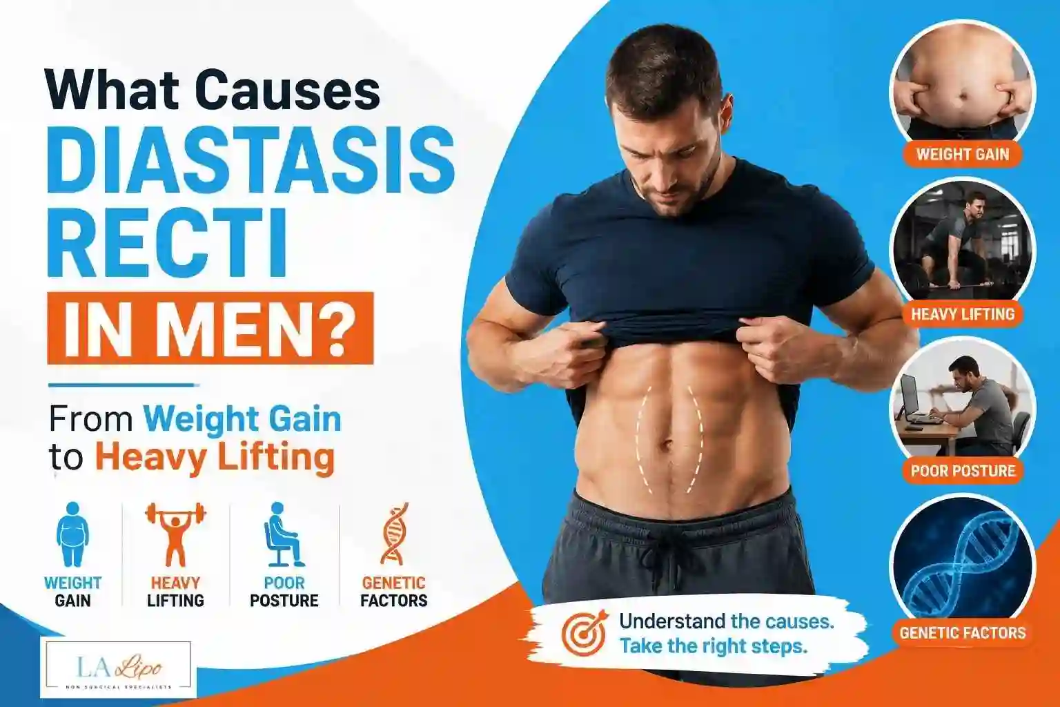 What Causes Diastasis Recti in Men? From Weight Gain to Heavy Lifting Taunton